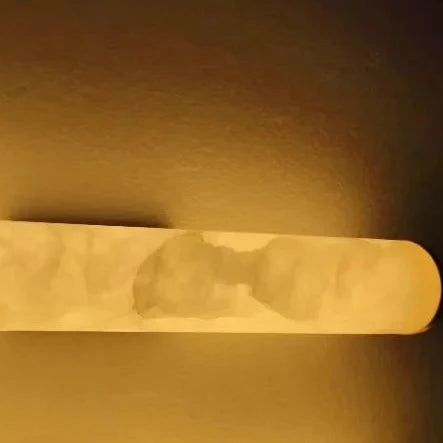Marmeren Wandlamp LED met Koperen Body voor Woonkamer Slaapkamer en Hal Modern Sfeervol Lichteffect Interieur | Sansoti