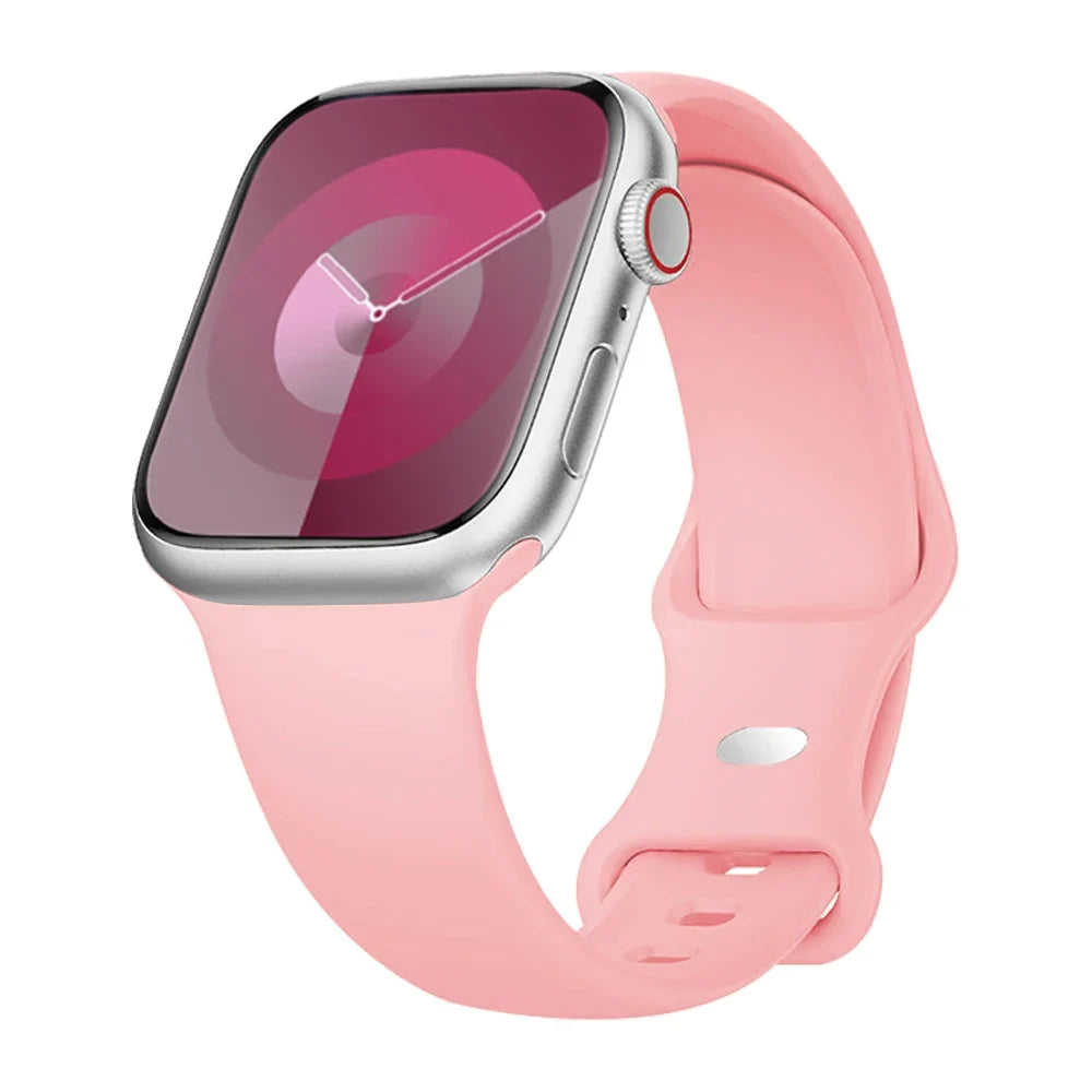 Bracelet de montre en silicone résistant à l’eau, bracelet de sport flexible 38-49 mm pour smartwatch, bracelet de poignet remplaçable et réglable | Sansoti