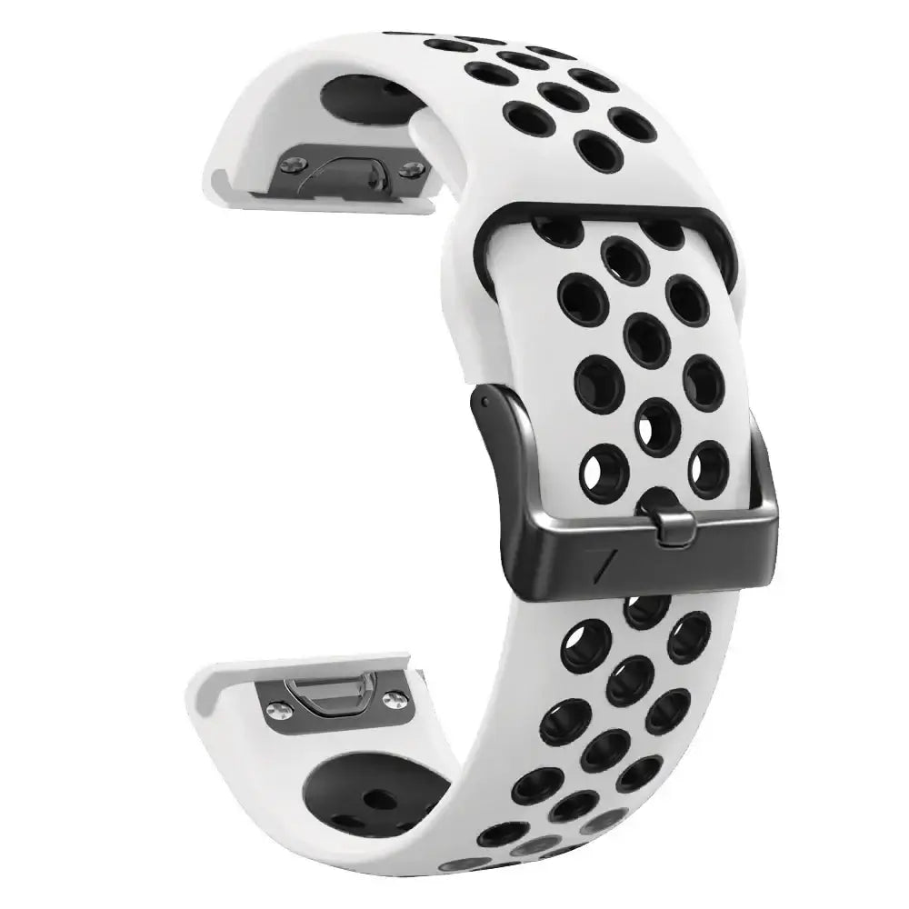Atmungsaktives Silikonarmband für Smartwatches, QuickFit, Sportarmband, Uhrenarmband, 22 mm, 26 mm, Fitness, Training, Sport | Sansoti
