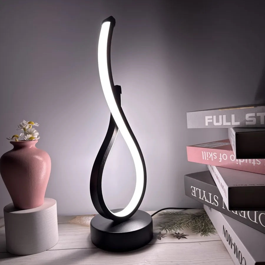 Dimmbare LED-Tischlampe mit 3 Lichtfarben – Kabellose wiederaufladbare Stimmungsleuchte für Schlafzimmer & Wohnzimmer | Sansoti
