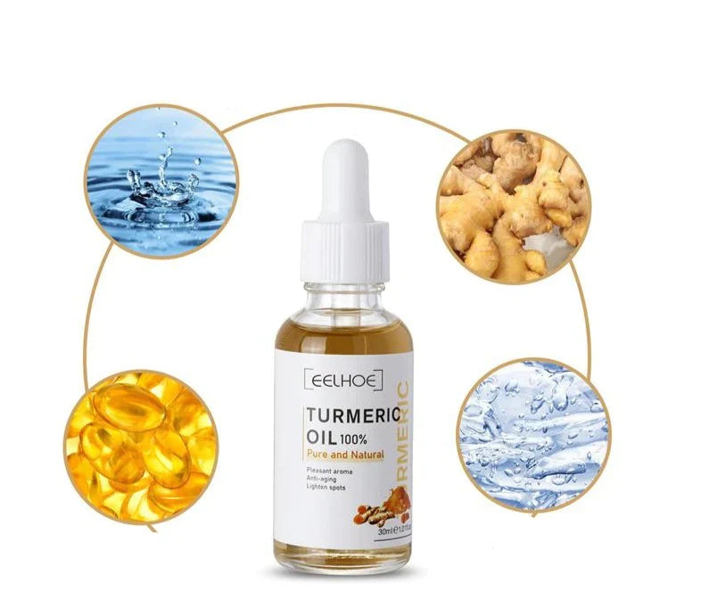 Kurkuma Gezichtsserum voor Donkere Vlekken Egale Teint 30ml | Sansoti