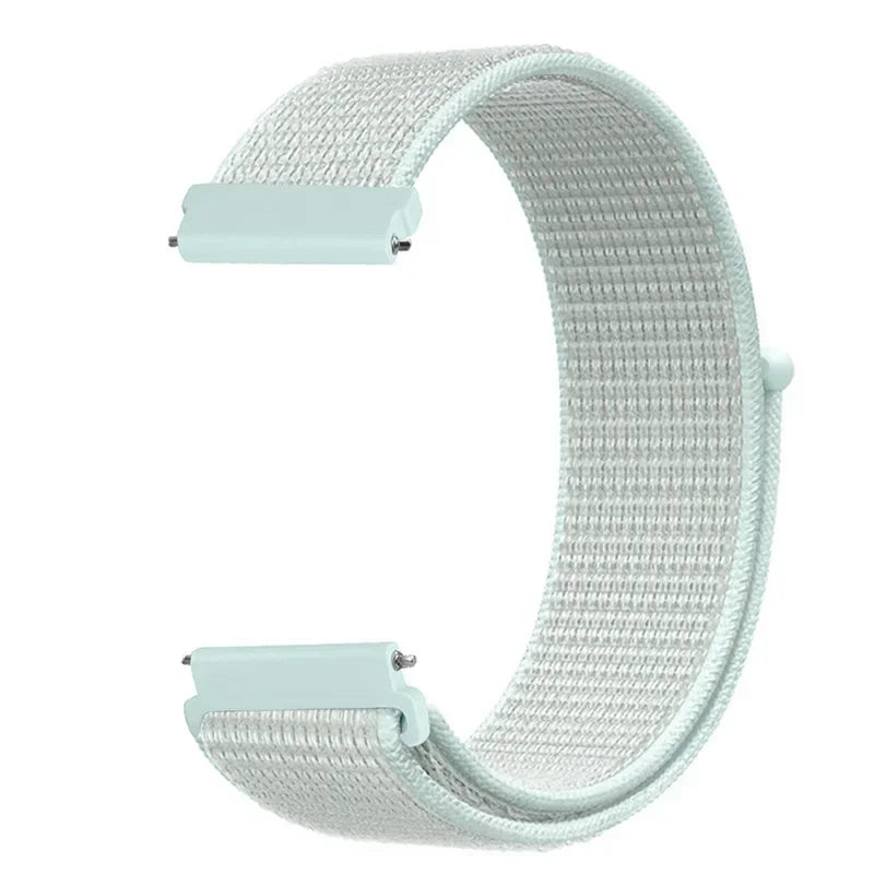Verstellbares Nylon-Sportarmband für Smartwatches, 20 mm, 22 mm, atmungsaktives Armband, Sportuhr, leicht, Fitness | Sansoti