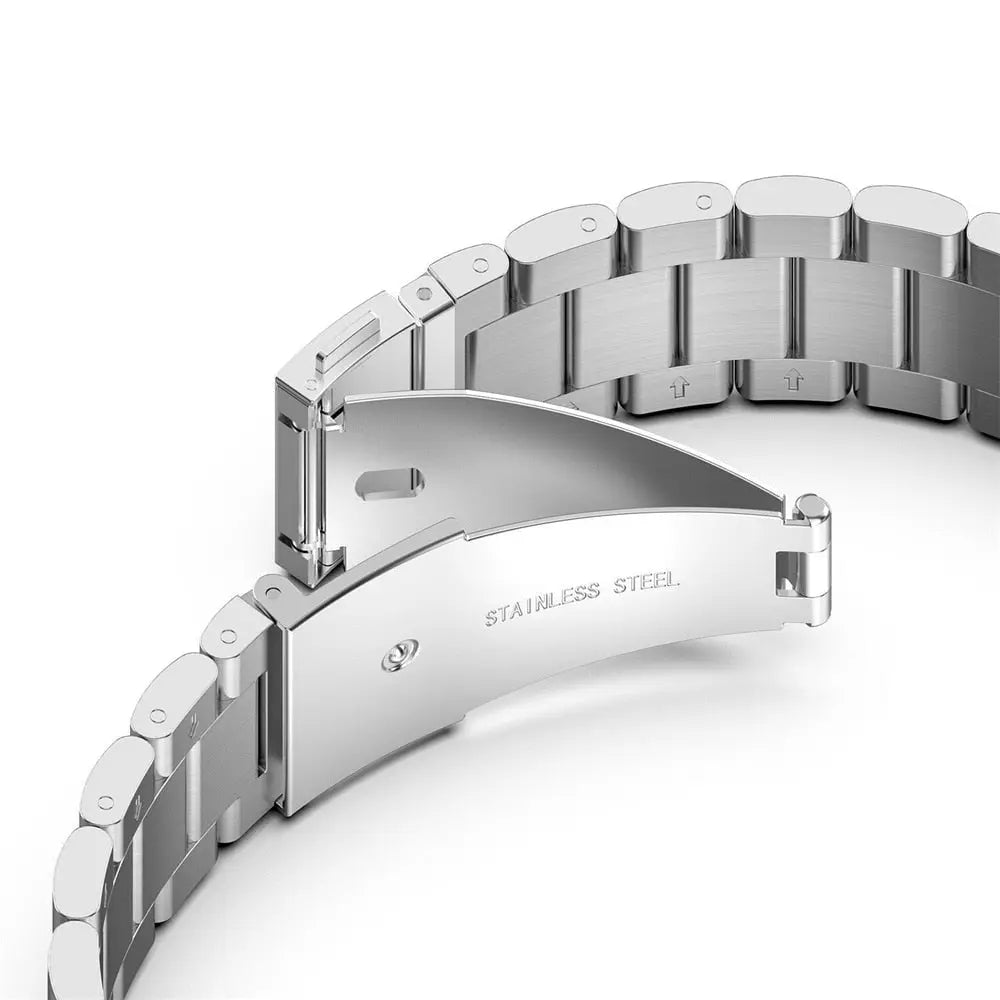 Metal Smartwatch Band 40mm 44mm 42mm 46mm 45mm Adjustable Stainless Steel Universal Watch Strap Stylish Comfort | Sansoti