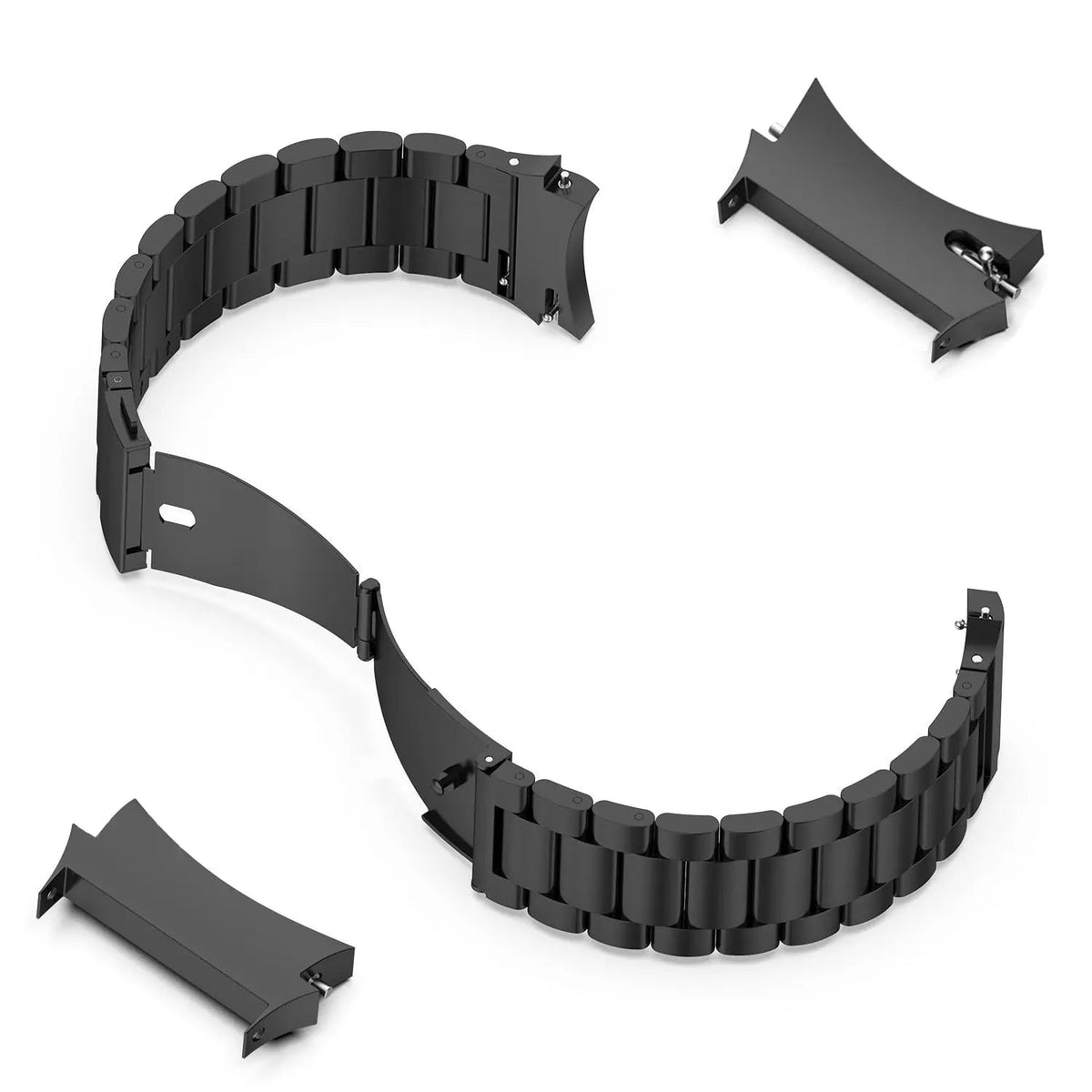 Metal Smartwatch Band 40mm 44mm 42mm 46mm 45mm Adjustable Stainless Steel Universal Watch Strap Stylish Comfort | Sansoti