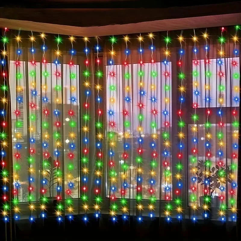 Gordijn LED-lichtsnoer USB Afstandsbediening Decoratieve Verlichting Feestelijk Slaapkamer Sfeerverlichting | Sansoti