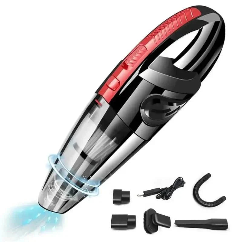 Aspirateur à Main Sans Fil Pour Voiture Puissance 120W Aspirateur Manuel Avec Accessoires Pour Usage Humide Et Sec Design Compact Rechargeable | Restfield