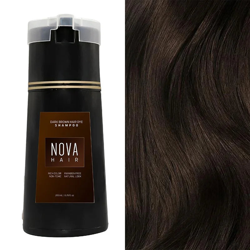 Kleurshampoo 200 ml voor Natuurlijk Uitziend Haar – Snelle Verzorging en Kleur in Één Stap | Sansoti