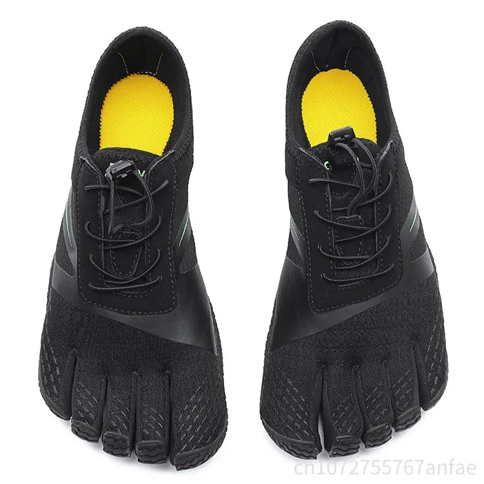 Multisport Barefoot Schoenen Unisex Mesh Zwart Grijs Blauw voor Gym Wandelen Fitness Wateractiviteiten | Sansoti