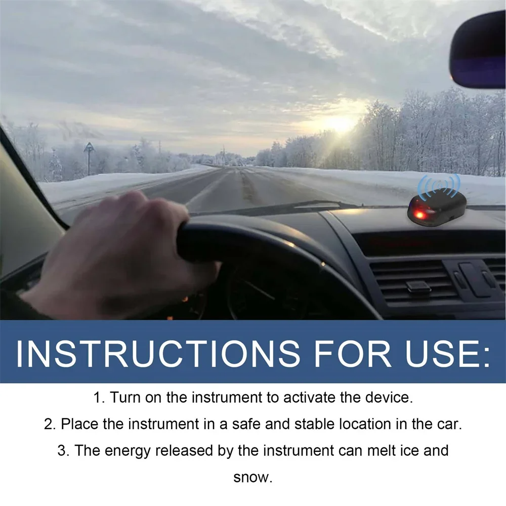 Elektrische IJsschraper voor Autoramen – Compact & Krachtig voor Winters Rijcomfort | Sansoti