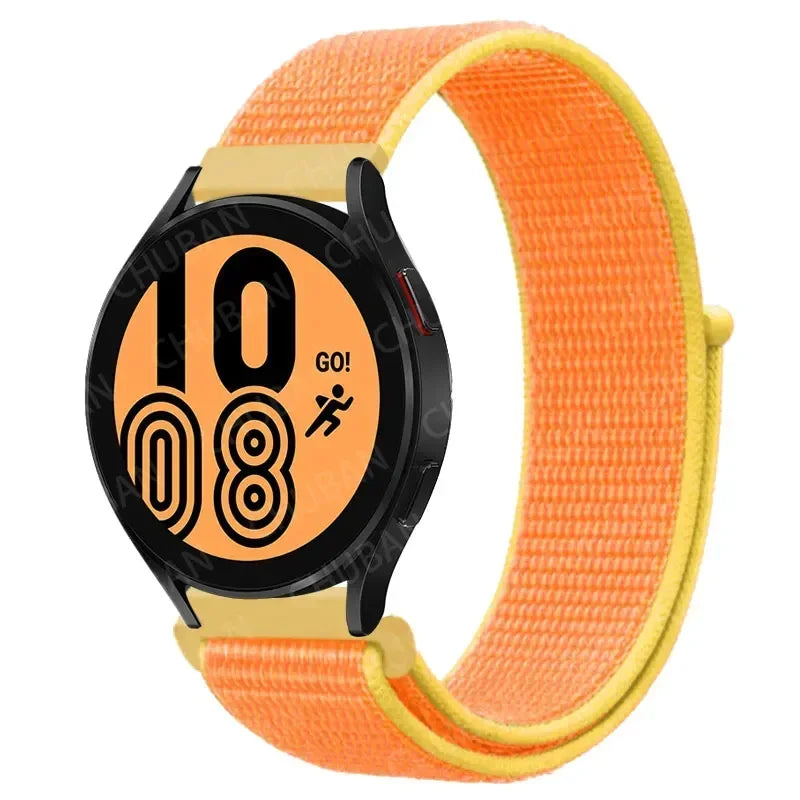 Nylonowy pasek sportowy do smartwatcha 20mm 22mm Oddychający Lekki Pasek typu Loop na nadgarstek Regulowany Trening Fitness | Sansoti