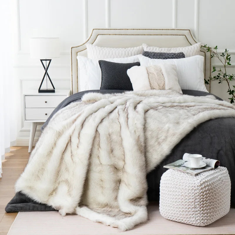 Luxe Nepbont Plaid - Zacht & Warm Sierkleed voor Bank of Bed | Sansoti