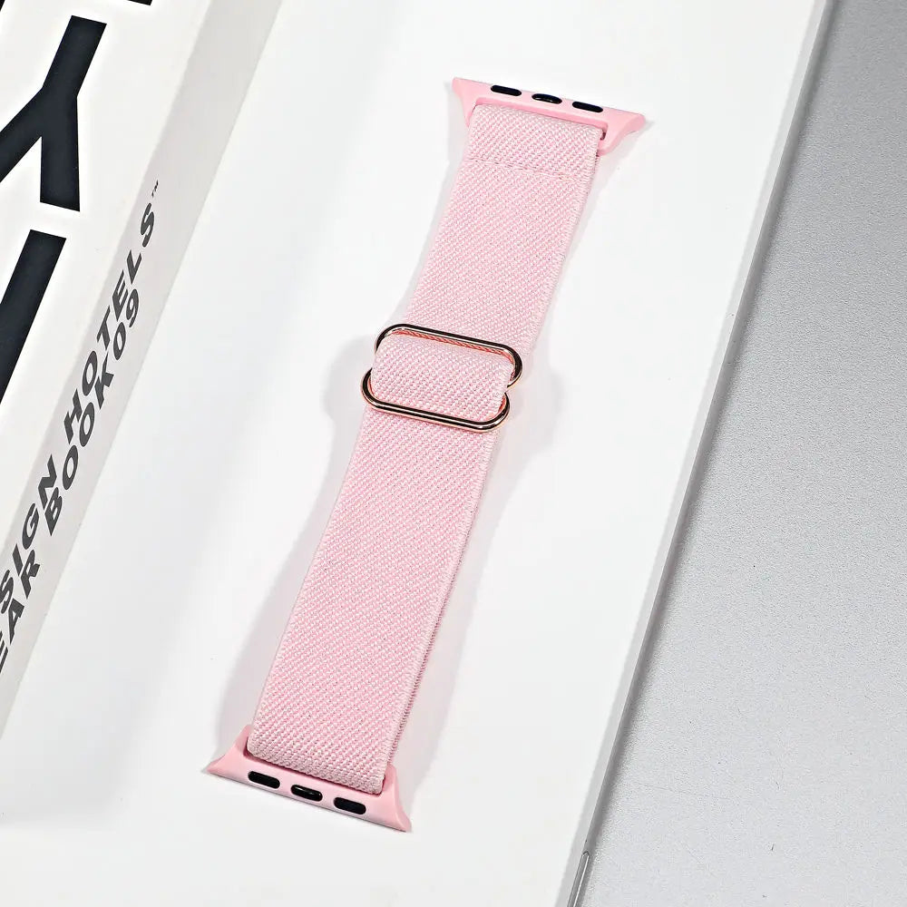 Bracelet sport en nylon pour smartwatch, respirant et réglable, bracelet de montre élégant et confortable pour une utilisation quotidienne | Sansoti