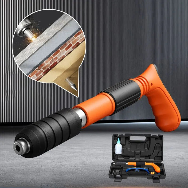 Pistolet à Clous Pneumatique Heavy Duty Pour Béton Bois Acier | Restfield