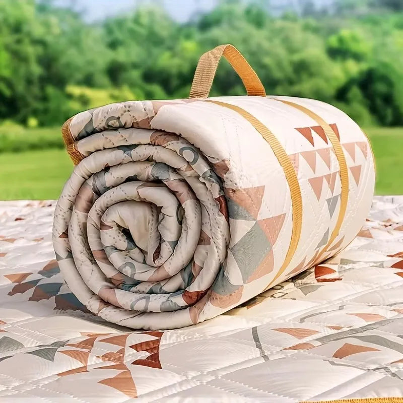 Buitenkleed Picknickmat Oxford 200x300 cm Bohemian Print Oprolbaar Campingmat Grasmat | Sansoti