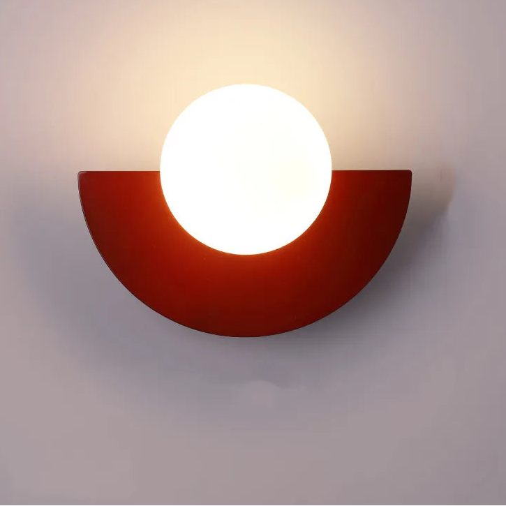 Moderne LED Wandlamp met Geometrisch Design voor Woonkamer & Slaapkamer | Sansoti