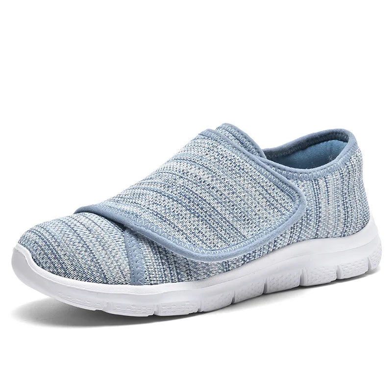 Orthopedische Wandelschoenen Microvezel met Klittenband Verstelbaar Comfort voor Dagelijks Gebruik Dames Heren | Sansoti