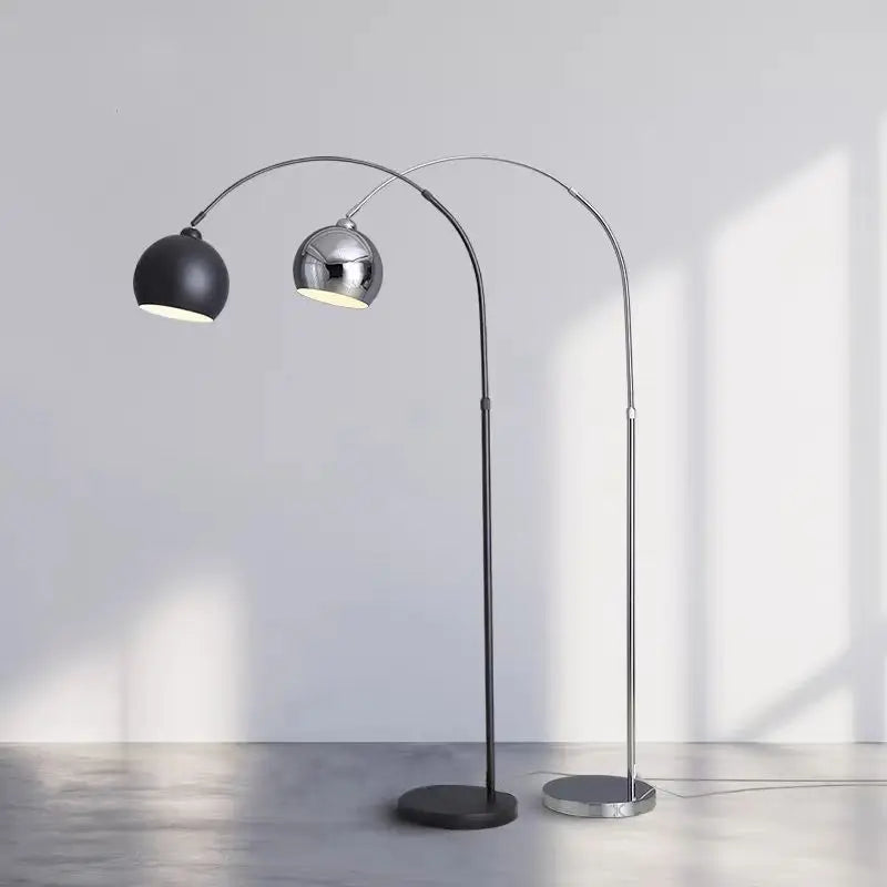 Boog Vloerlamp Metaal Verstelbaar E27 110cm Modern Woonkamer | Sansoti