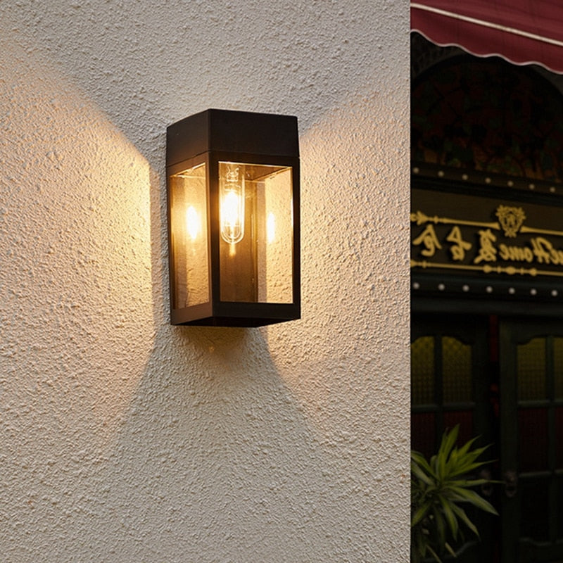 Solar Panel Wall Light for Fence, Patio, and Balcony with Dusk Sensor, IP65 Waterproof Outdoor Lighting | Sansoti