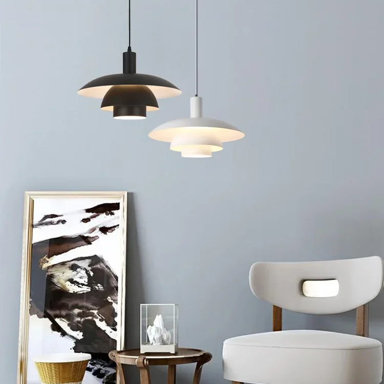 Skandinavische Design-Pendelleuchte aus Metall mit sanft diffusem LED-Licht für zeitlose Interieurs | Restfield