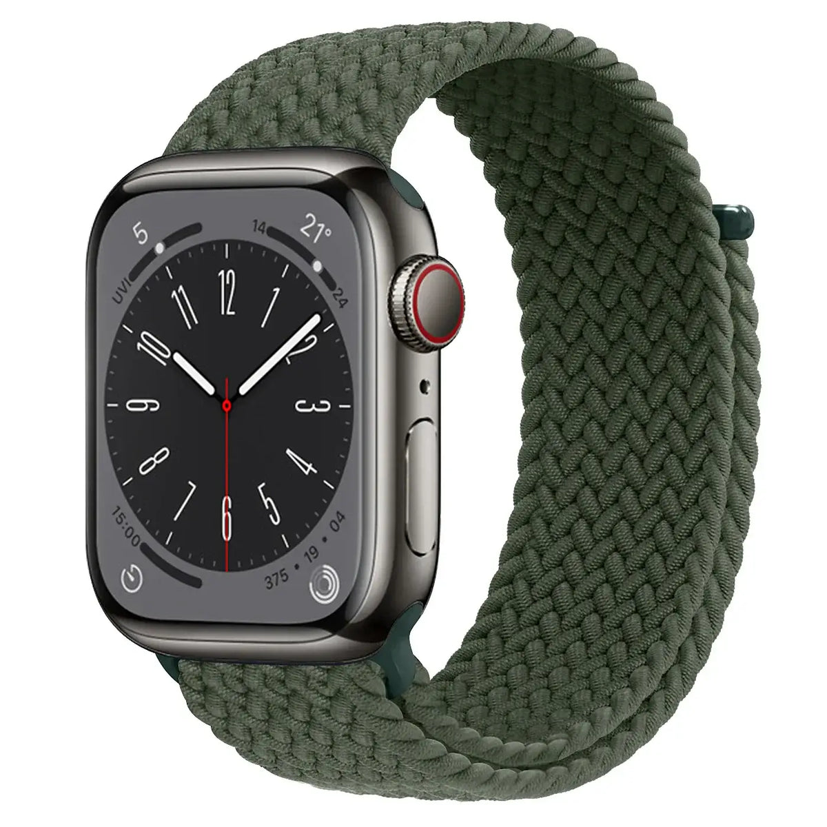 Bracelet de montre en nylon avec fermeture auto-agrippante, respirant et réglable, pour smartwatch et activités sportives | Sansoti
