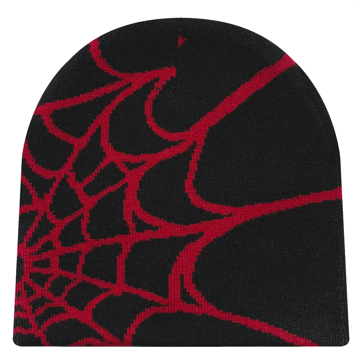 Bonnet tricoté avec motif toile d’araignée, bonnet d’hiver unisexe chaud en acrylique, couvre-chef pour les activités sportives en plein air, accessoire de mode | Sansoti