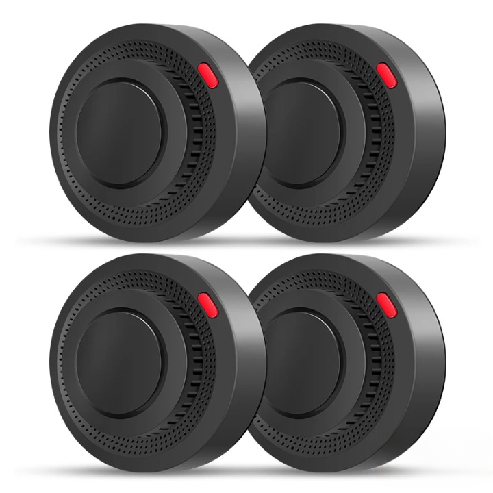Intelligenter WLAN-Rauchmelder mit Hitzesensor 85dB-Alarm Brandmelder Sicheres Wohnen Deckenmontage Brandschutz | Sansoti
