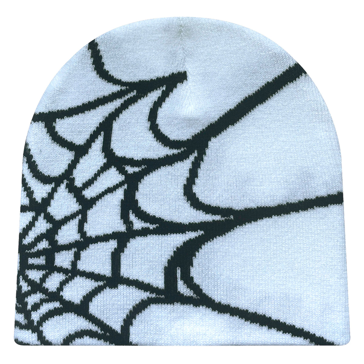 Bonnet tricoté avec motif toile d’araignée, bonnet d’hiver unisexe chaud en acrylique, couvre-chef pour les activités sportives en plein air, accessoire de mode | Sansoti