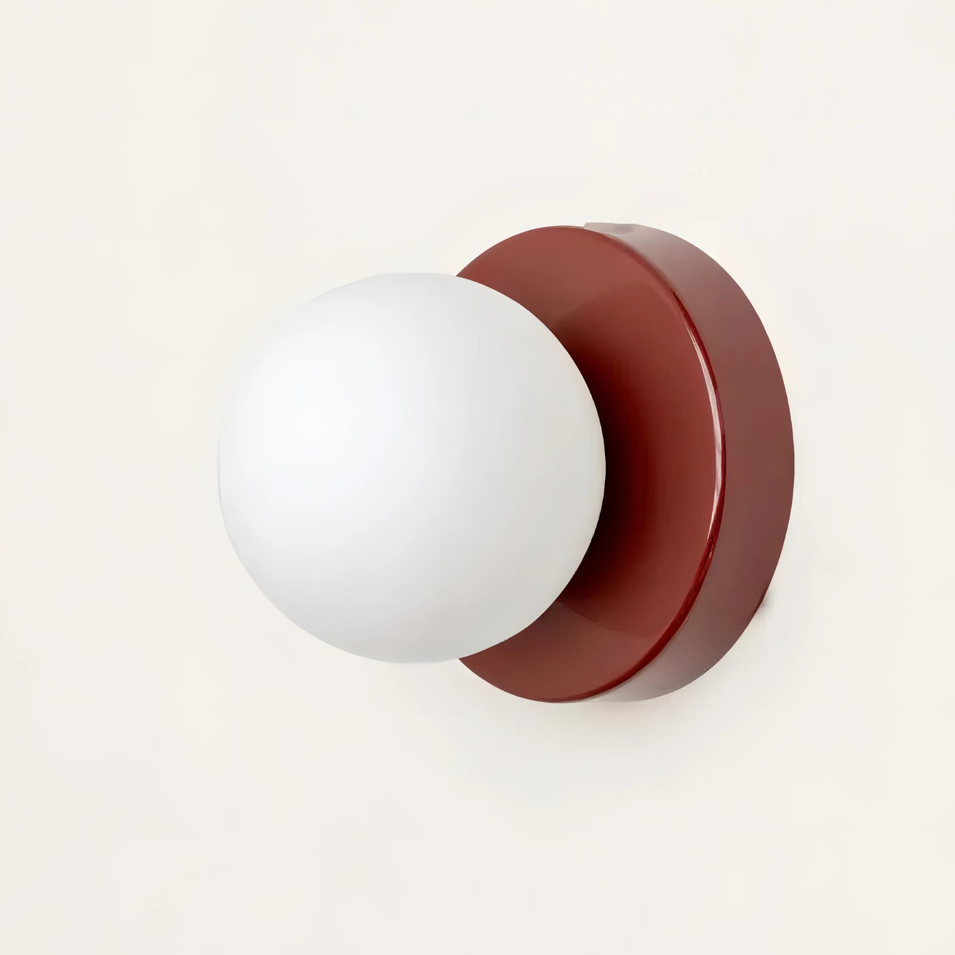 Wandlampe Skandinavisch Glas Schirm Minimalistisches Design G9 Wandleuchte | Restfield