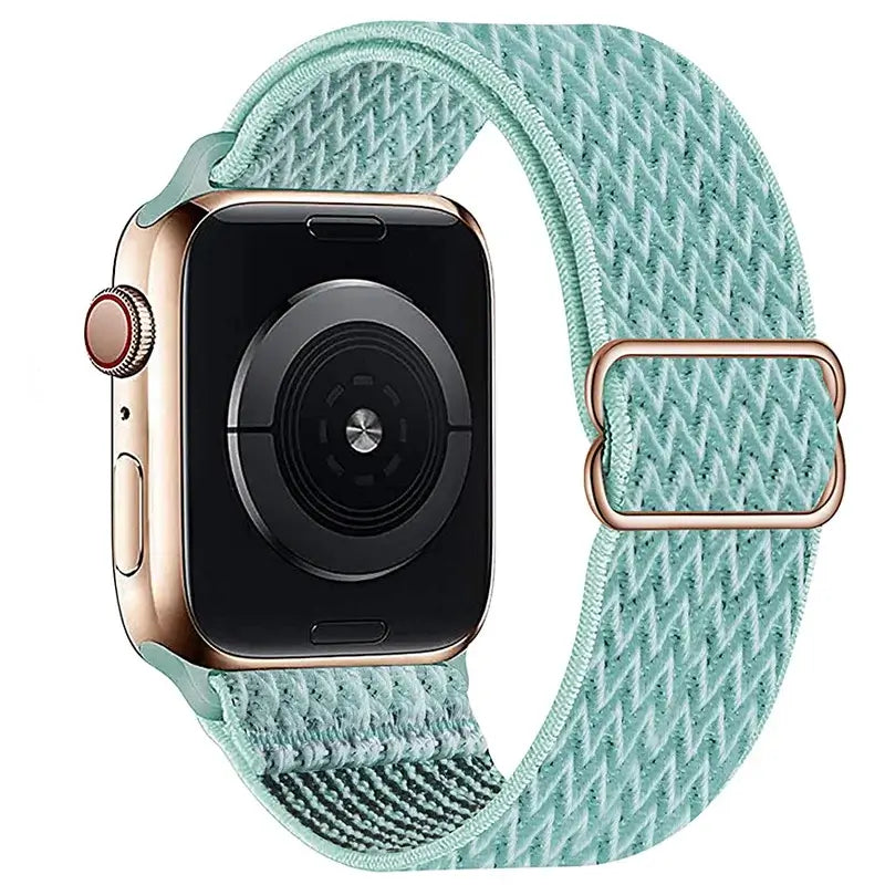 Elastisches Nylon-Smartwatch-Armband Austauschbar Komfortabel Langlebig Sportlich Aktiv | Sansoti