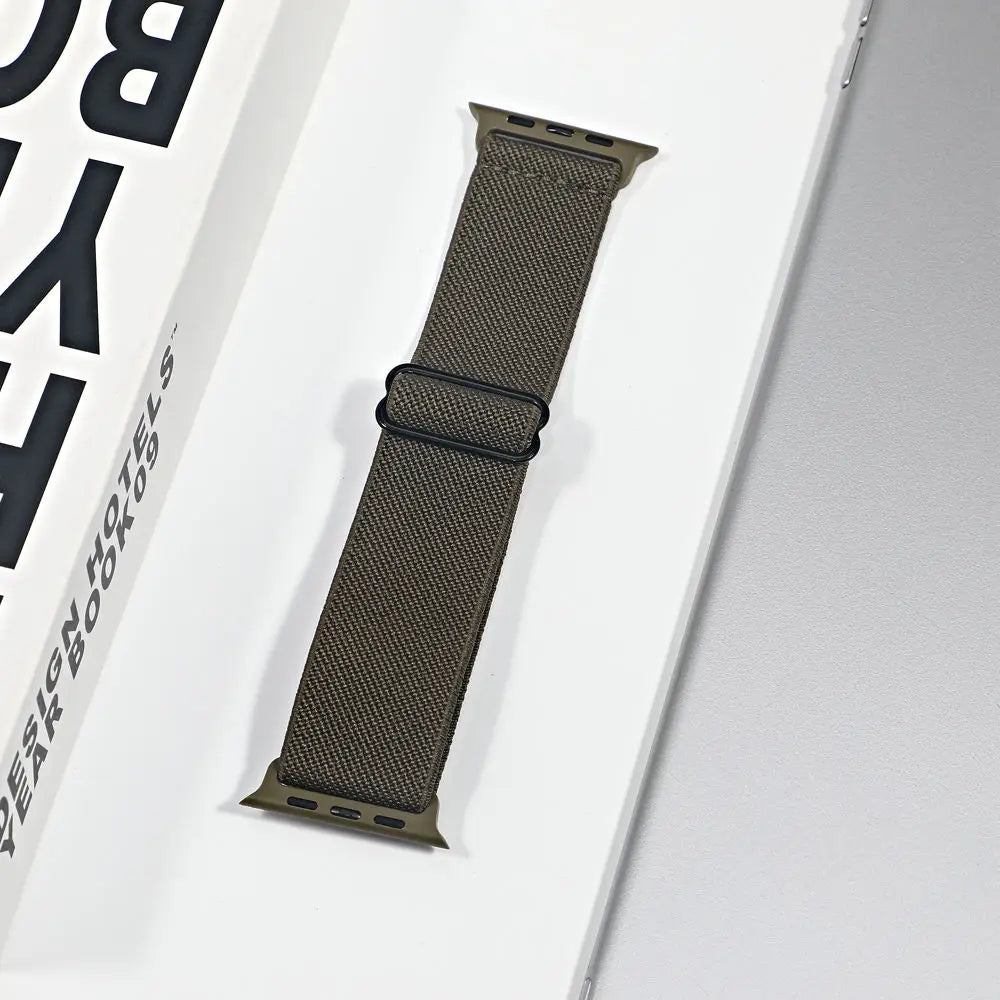 Bracelet sport en nylon pour smartwatch, respirant et réglable, bracelet de montre élégant et confortable pour une utilisation quotidienne | Sansoti