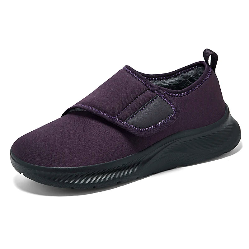 Verstelbare pantoffels met zachte voering voor gevoelige voeten winter unisex comfort antislip zool huis | Sansoti