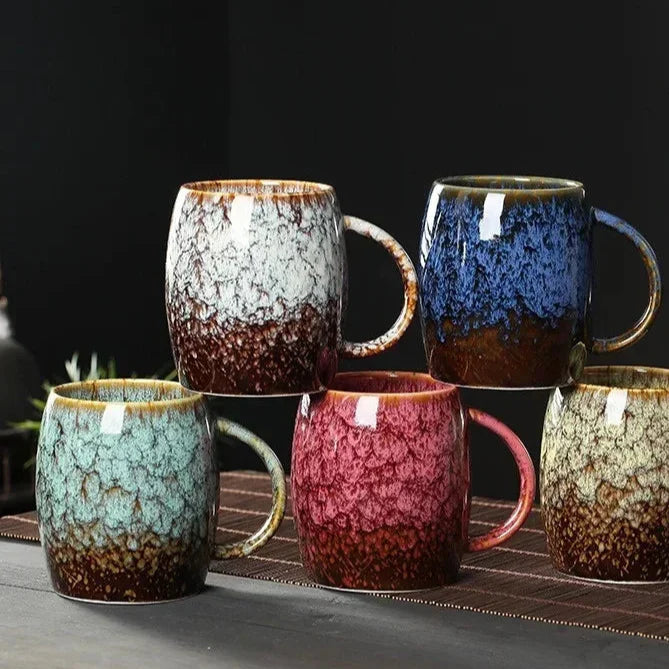 Keramische Koffiemok met Artisanale Afwerking – Tijdloze Elegantie voor Dagelijks Gebruik | Sansoti