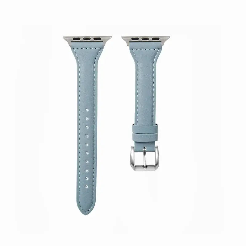 Bracelet de montre en cuir pour smartwatch, universel et réglable, 38-49 mm, bracelet haut de gamme au design sportif | Sansoti