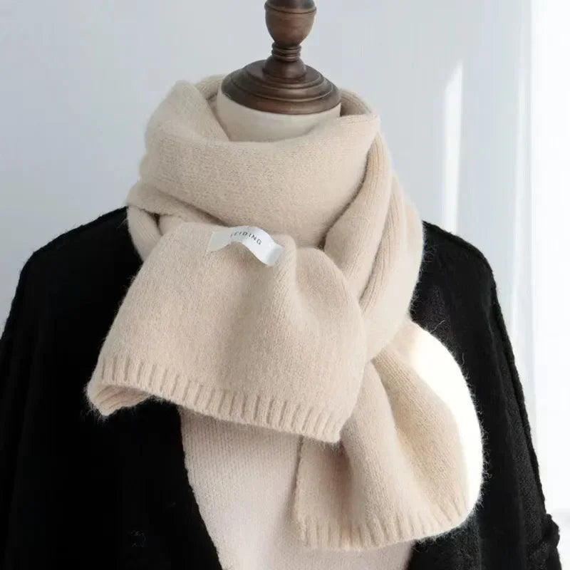 Soft Cashmere-Look Scarf for Women - Winter-Warm Fashion Accessory in 9 Colors - 170x21cm Wrap Styles | Sansoti