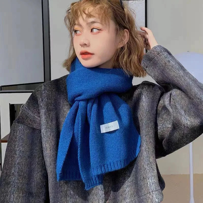 Soft Cashmere-Look Scarf for Women - Winter-Warm Fashion Accessory in 9 Colors - 170x21cm Wrap Styles | Sansoti