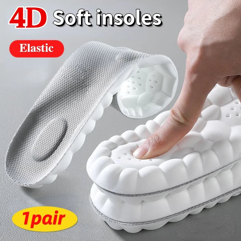 Padded Shoe Insoles with Arch Support Unisex Adjustable Fit Comfort for Daily Use | Sansoti
