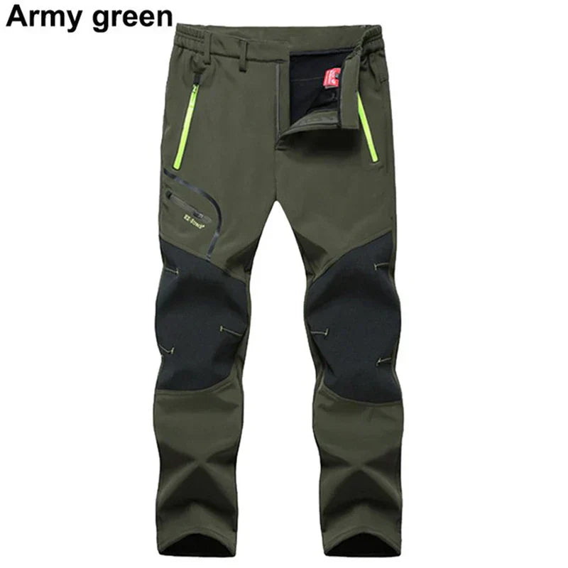 Heren Softshell Wandelbroek Waterdicht Warm Winddicht Outdoor Wandelen Trekking | Sansoti