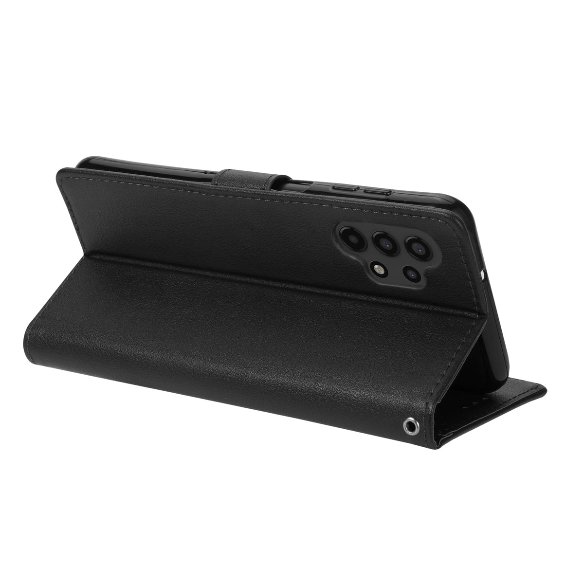 Lederen Telefoonhoes met Pasjeshouder Multifunctioneel Flip Design Magnetische Sluiting Beschermend Stijlvol | Sansoti
