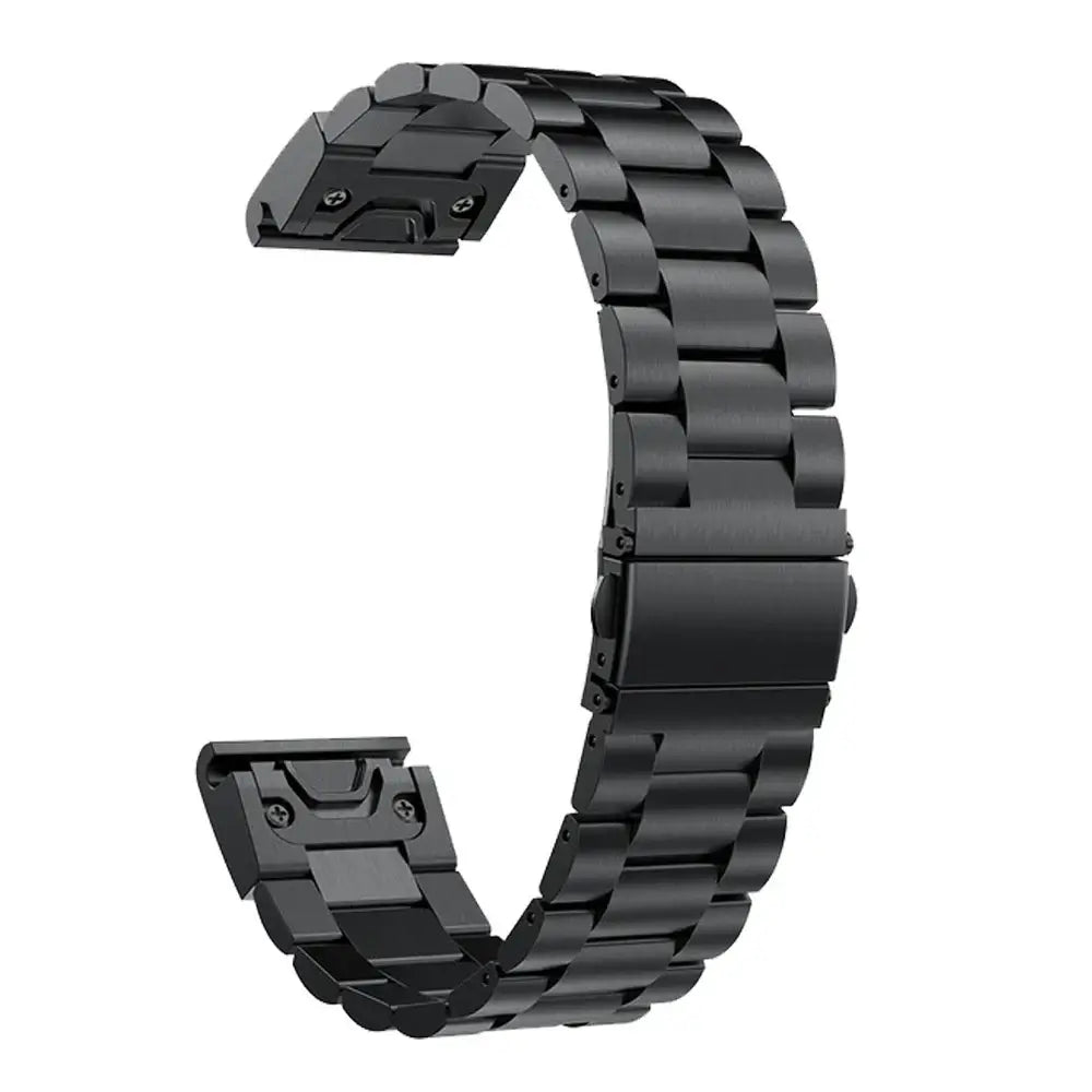Edelstahlarmband für Smartwatches mit QuickFit-System, 20 mm, 22 mm, 26 mm, Gold, Silber, Schwarz, Armband für Uhren | Sansoti