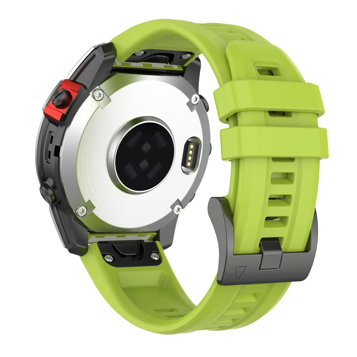 Siliconen Smartwatch Band 20mm 22mm 26mm Verstelbaar Sporthorloge Polsband Vervangingsbandje Comfortabel | Sansoti