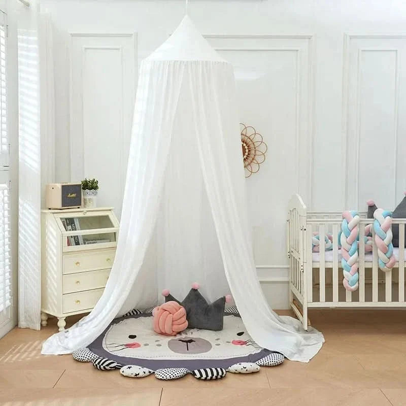 Hangende Klamboe Tent Speelhoek Kinderkamer Decoratief Baldakijn Meisjes Leeshoek Speelplekje Roze Groen | Sansoti