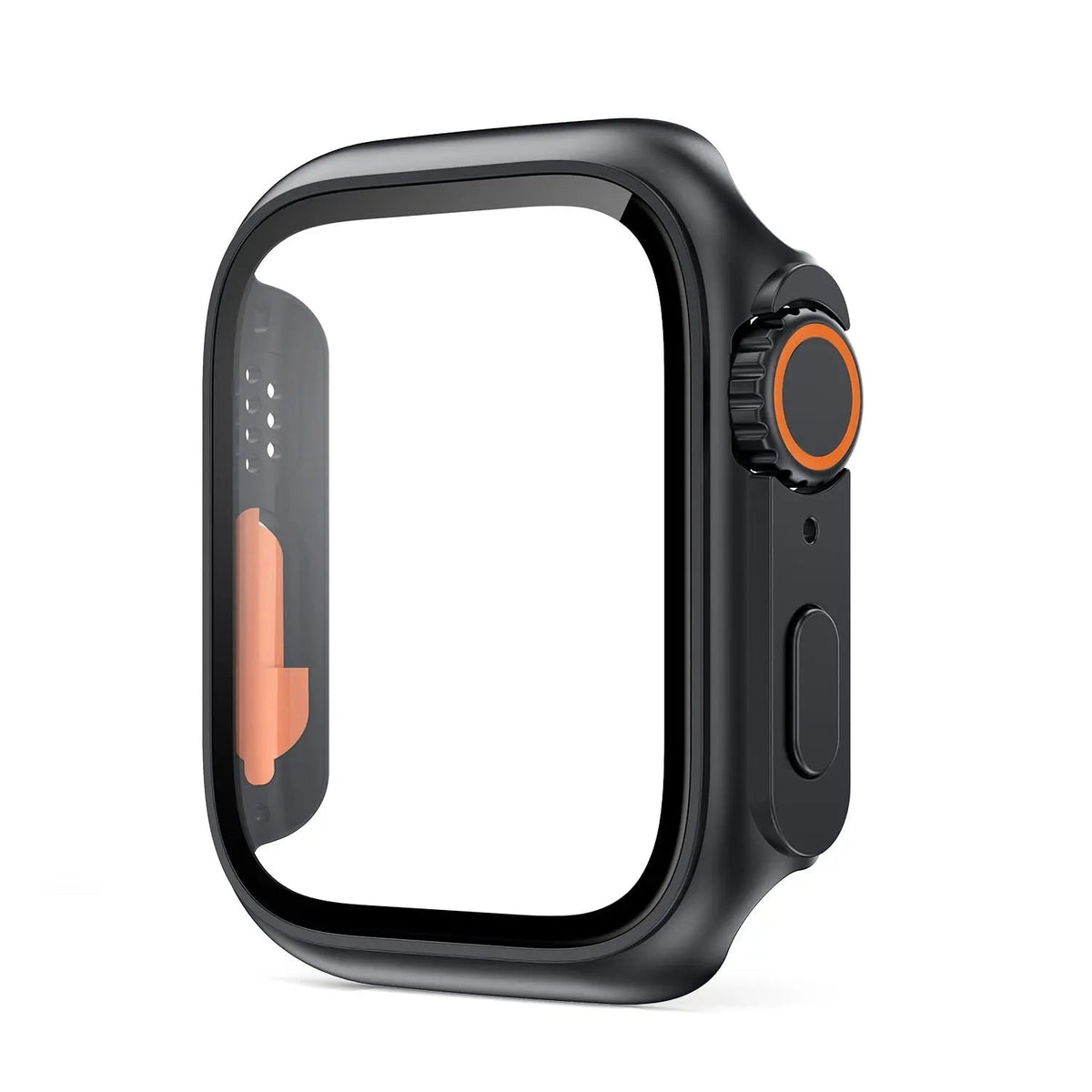 Schutzhülle aus gehärtetem Glas für Smartwatch 41-45 mm Displayschutz Kratzfestes Zubehör | Sansoti