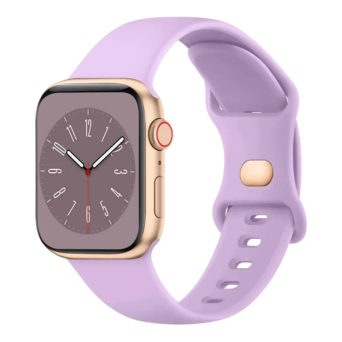 Silikon-Smartwatch-Armband – atmungsaktives, flexibles, verstellbares und komfortables Uhrenarmband – für alle Handgelenkgrößen | Sansoti