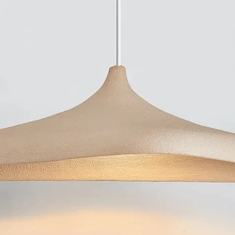 Hanglamp Organisch LED Polymeer Bruin Wit Ovaal Woonkamer Slaapkamer Studeerkamer Wabi Sabi Design Dimbaar | Sansoti