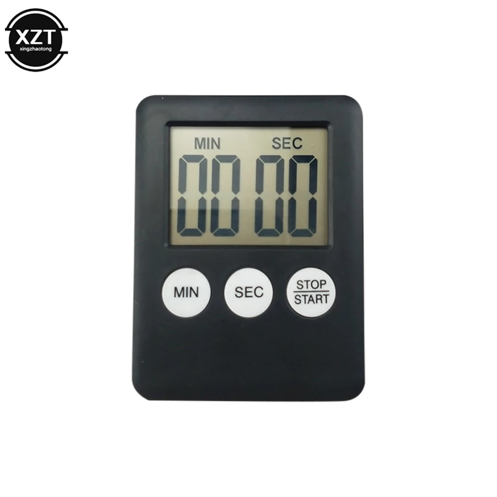 Digitale Keukentimer Magneet LCD Kompakt Keuken Aftellen Countdown Timer Eieren Pasta Koken | Sansoti
