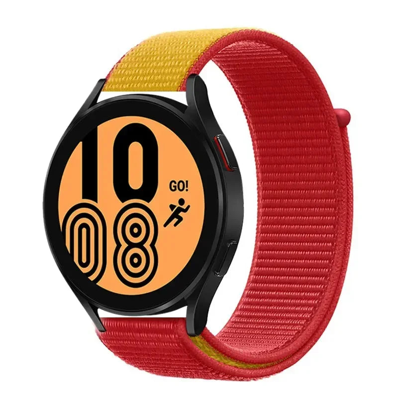 Nylonowy pasek sportowy do smartwatcha 20mm 22mm Oddychający Lekki Pasek typu Loop na nadgarstek Regulowany Trening Fitness | Sansoti
