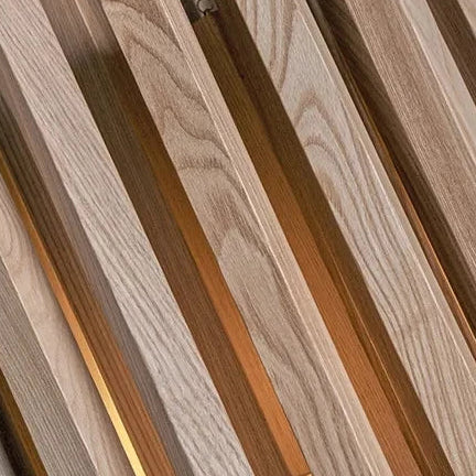 Retro Houten Kroonluchter Japans Design LED Verlichting voor Eetkamer Woonkamer Slaapkamer Hanglamp Sfeer | Sansoti