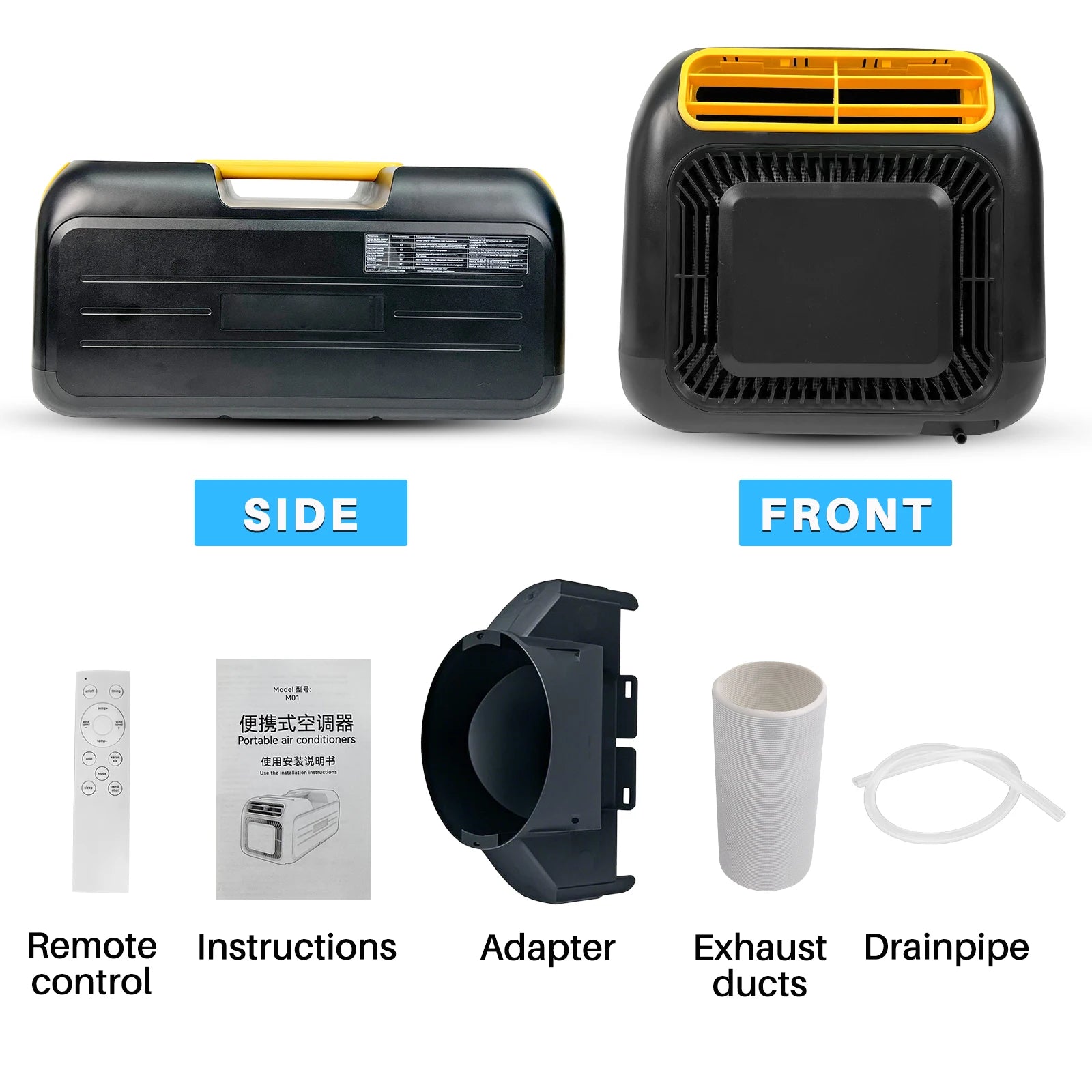Draagbare Mini Koelunit 220V/110V Compacte Airconditioner voor Binnen en Buiten | Sansoti