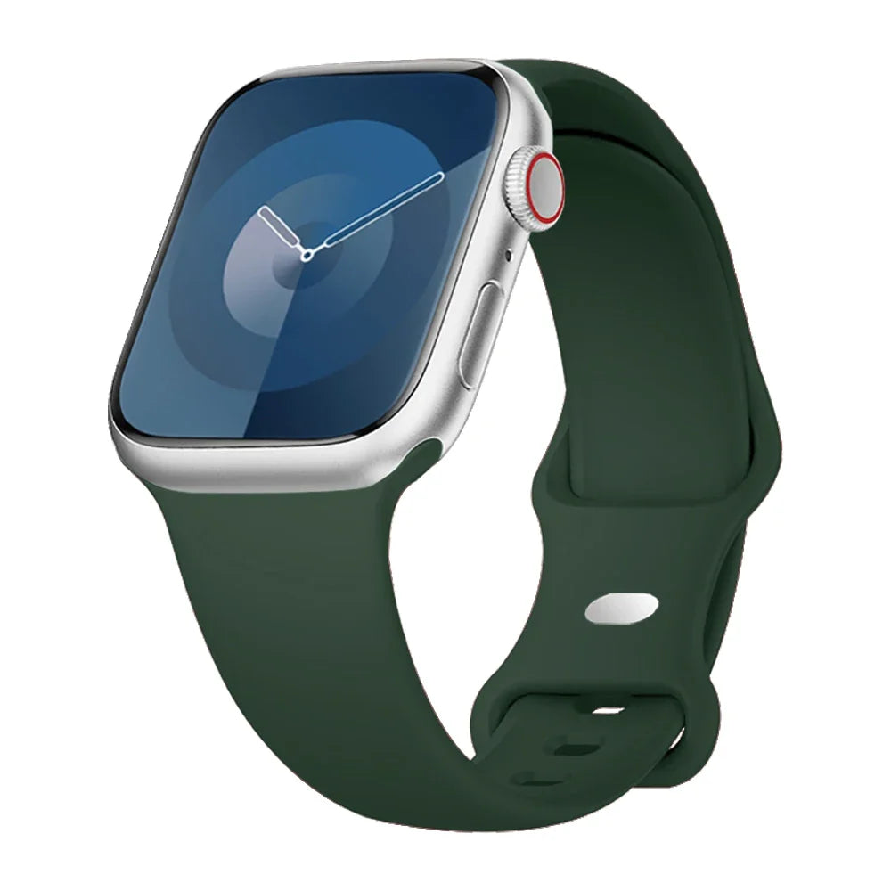 Bracelet de montre en silicone résistant à l’eau, bracelet de sport flexible 38-49 mm pour smartwatch, bracelet de poignet remplaçable et réglable | Sansoti