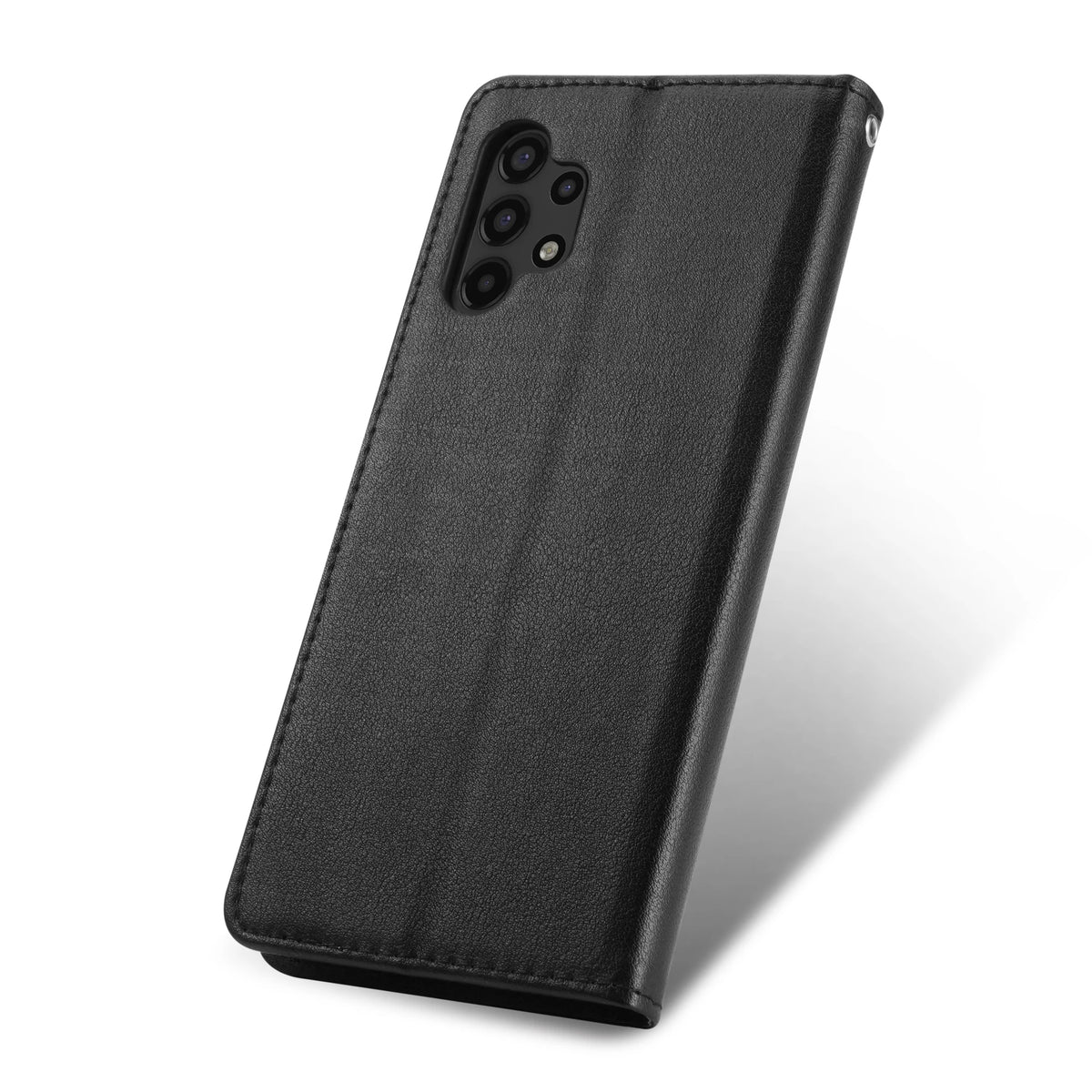 Lederen Telefoonhoes met Pasjeshouder Multifunctioneel Flip Design Magnetische Sluiting Beschermend Stijlvol | Sansoti